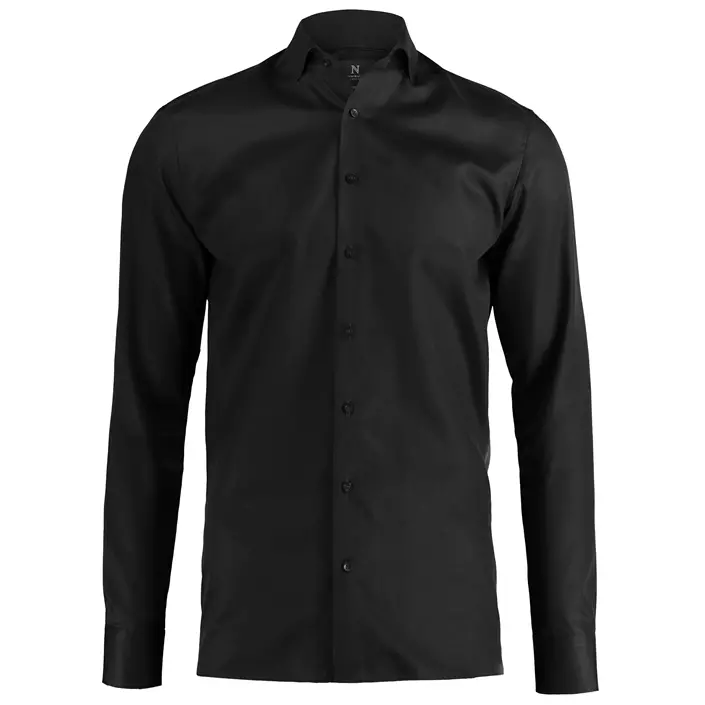 Nimbus Portland Modern fit skjorte, Sort, large image number 0