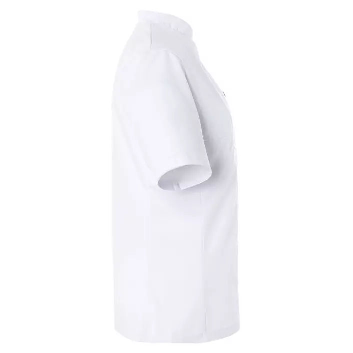 Karlowsky Greta short-sleeved women's chef jacket, White, large image number 5