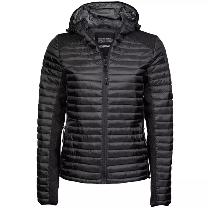 Tee Jays Hooded Crossover women's jacket, Black, large image number 0
