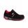 Giasco Shark safety shoes S1P, Black/Red, Black/Red, swatch