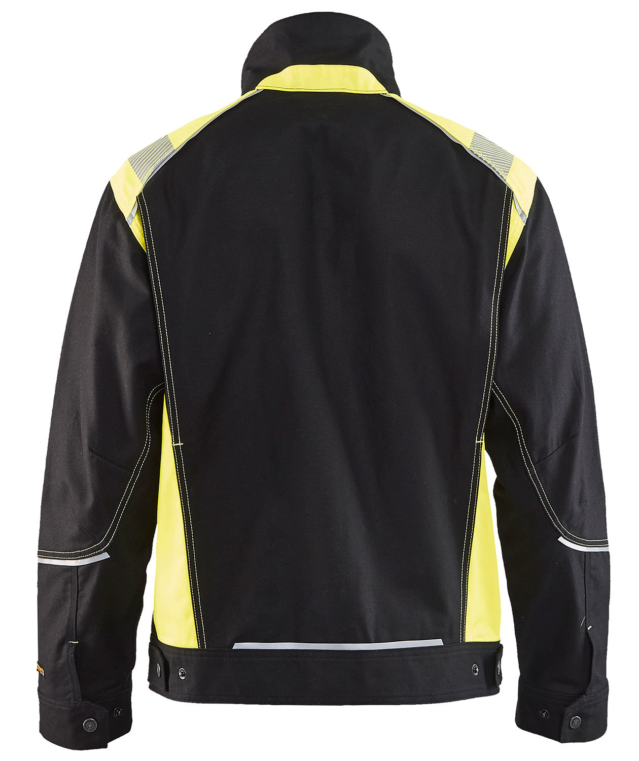 Bl&aring;kl&auml;der work jacket, Black/Hi-Vis Yellow, large image number 1