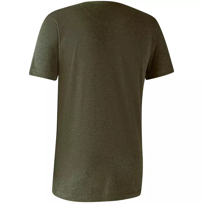 Deerhunter Basic 2-pak T-shirt, Adventure Green Melange, large image number 4