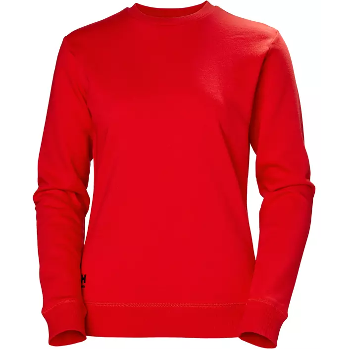 Helly Hansen Classic dame sweatshirt, Alert red, large image number 0