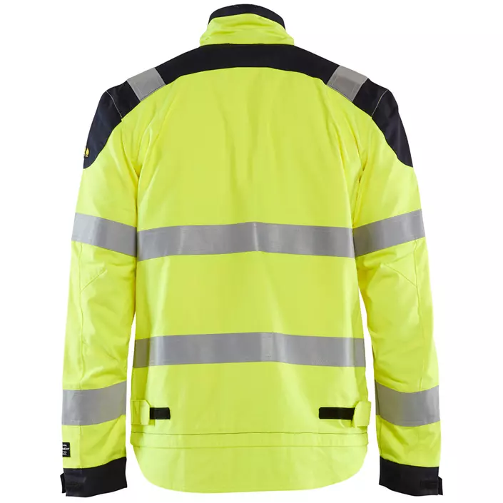 Blåkläder Multinorm arbeidsjakke, Hi-vis gul/marineblå, large image number 1