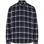 ProActive flannelskjorte, Navy/Hvit