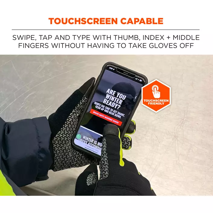 Ergodyne ProFlex 850 Insulated Freezer handskar, Svart, large image number 1