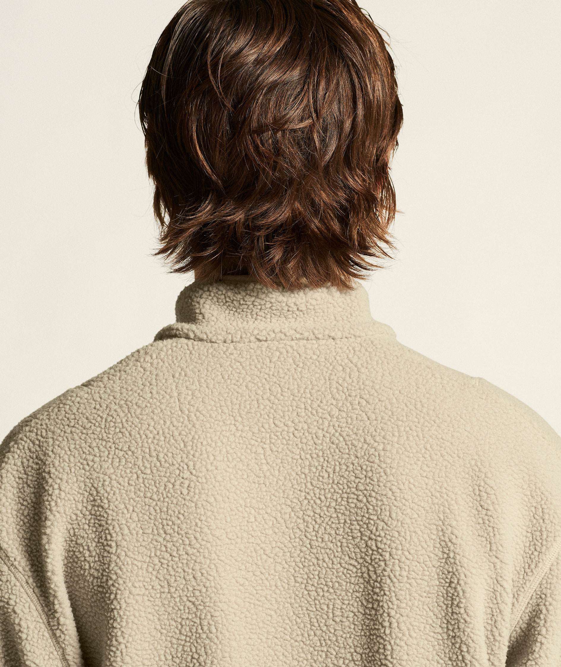 Craft Join half zip pile fleece pullover, Hay, large image number 6