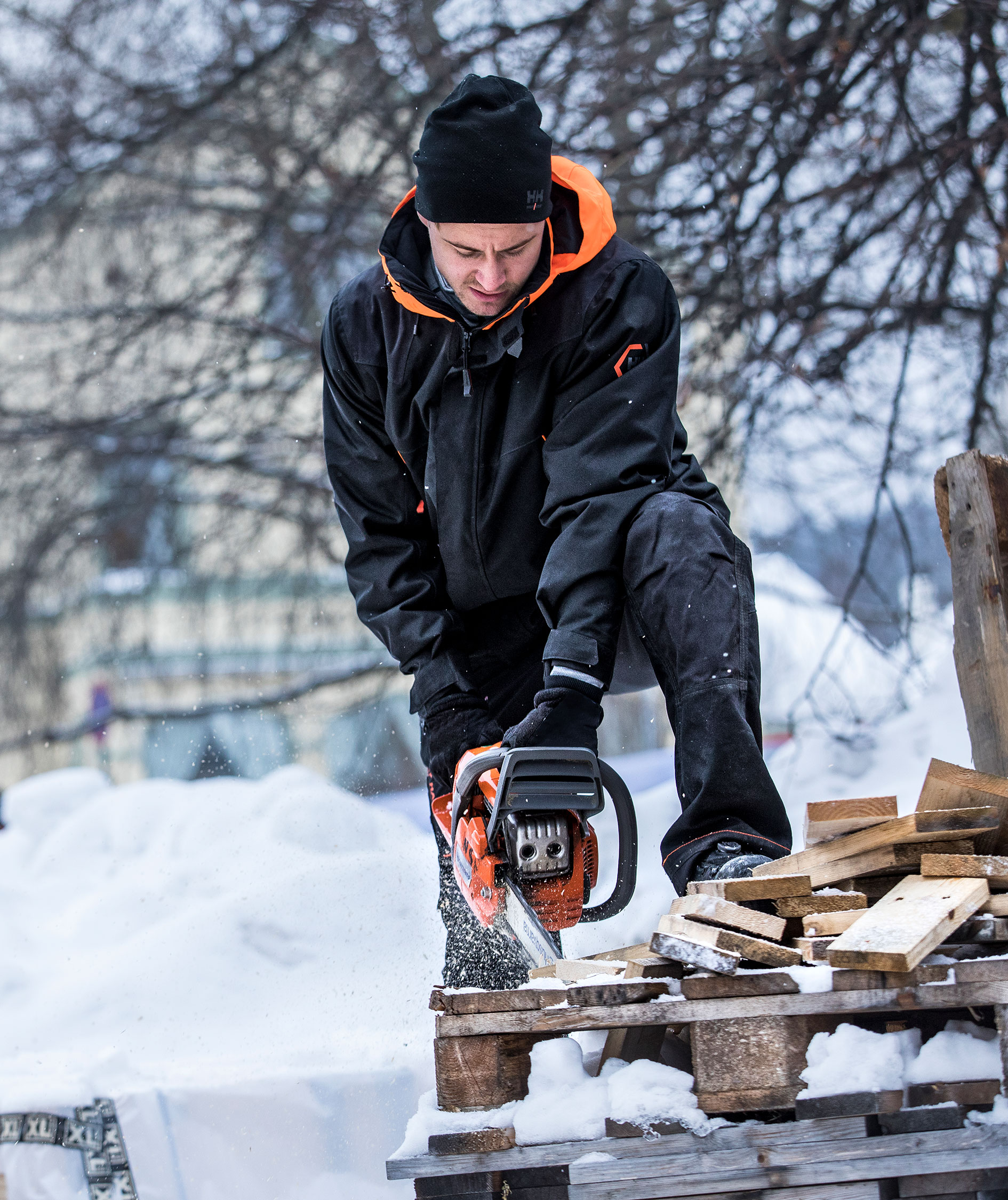 Helly Hansen Chelsea Evo. winter jacket, Black, large image number 7