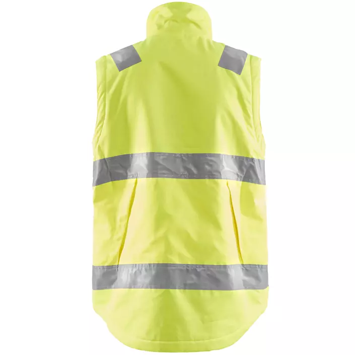 Blåkläder lined vest, Hi-Vis Yellow, large image number 1