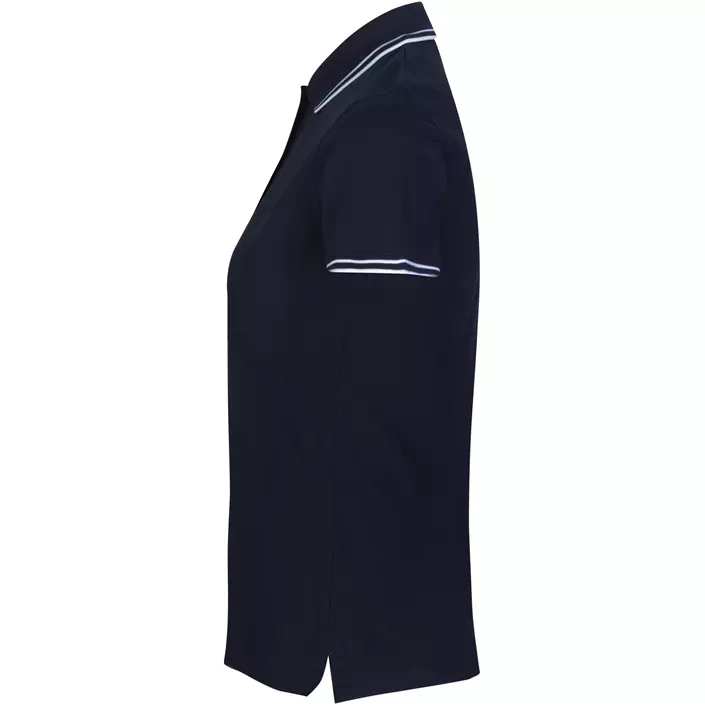 ID stretch pikétröja dam, Navy, large image number 2