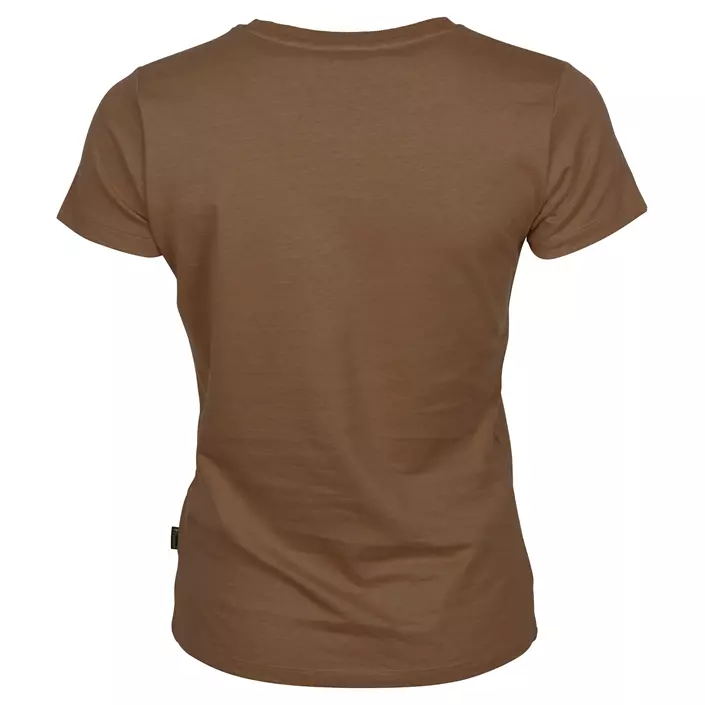 Pinewood Outdoor Life dame T-shirt, Nougat, large image number 2