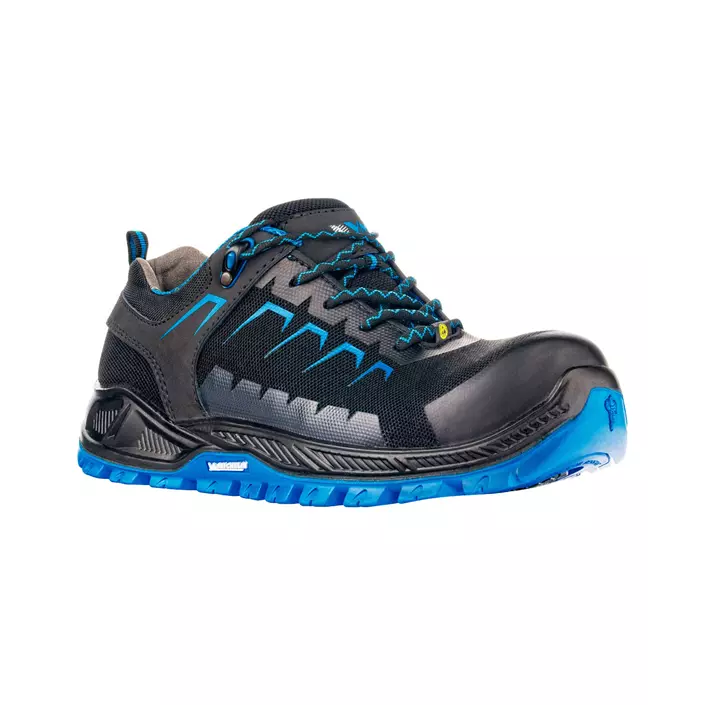 VM Footwear Kentucky safety shoes S1P, Black/Blue, large image number 0