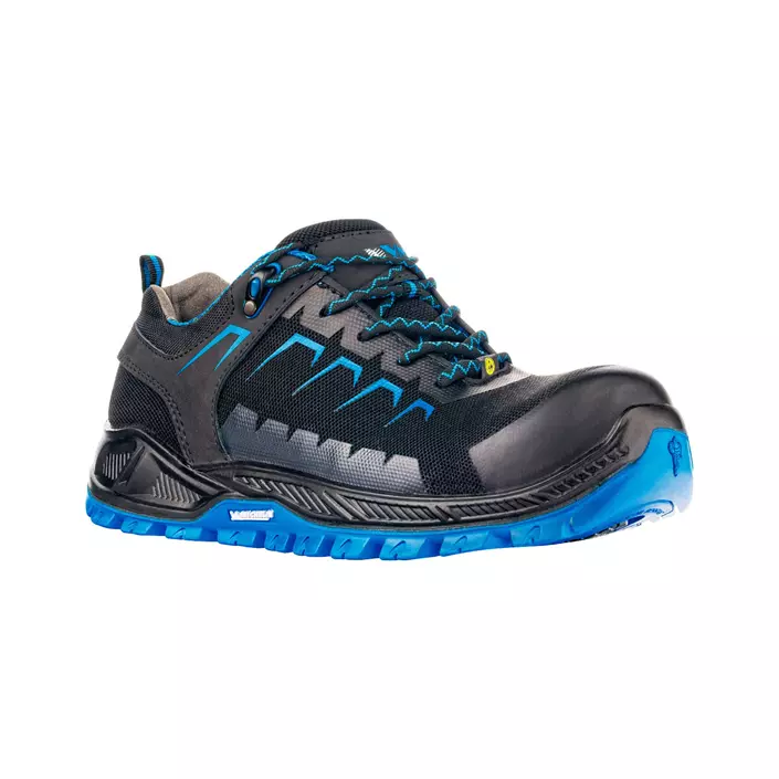 VM Footwear Kentucky safety shoes S1P, Black/Blue, large image number 0