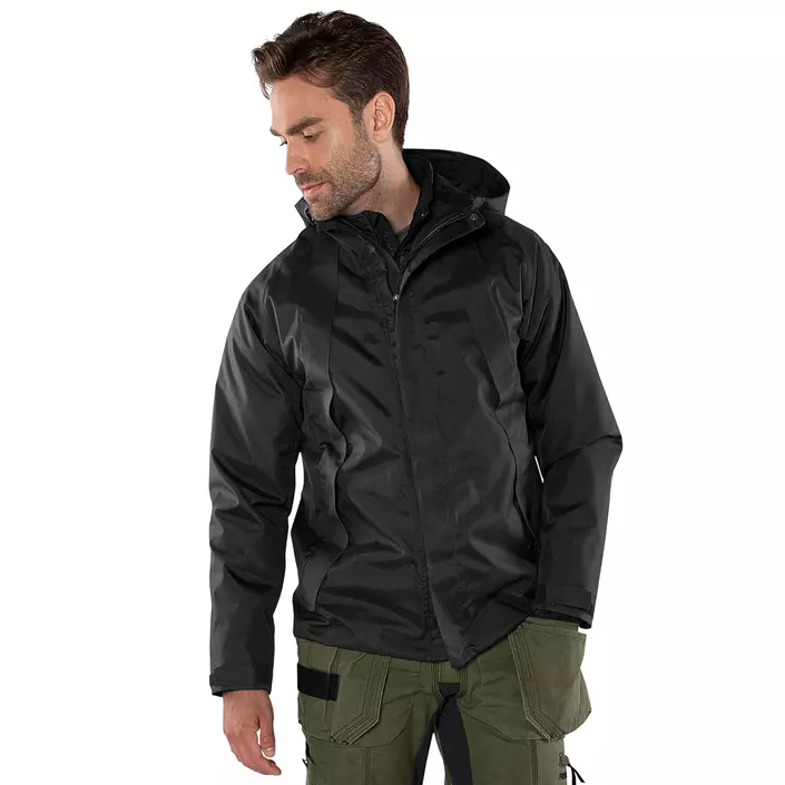 Fristads Shell Jacke 4922 GRS, Schwarz, large image number 1