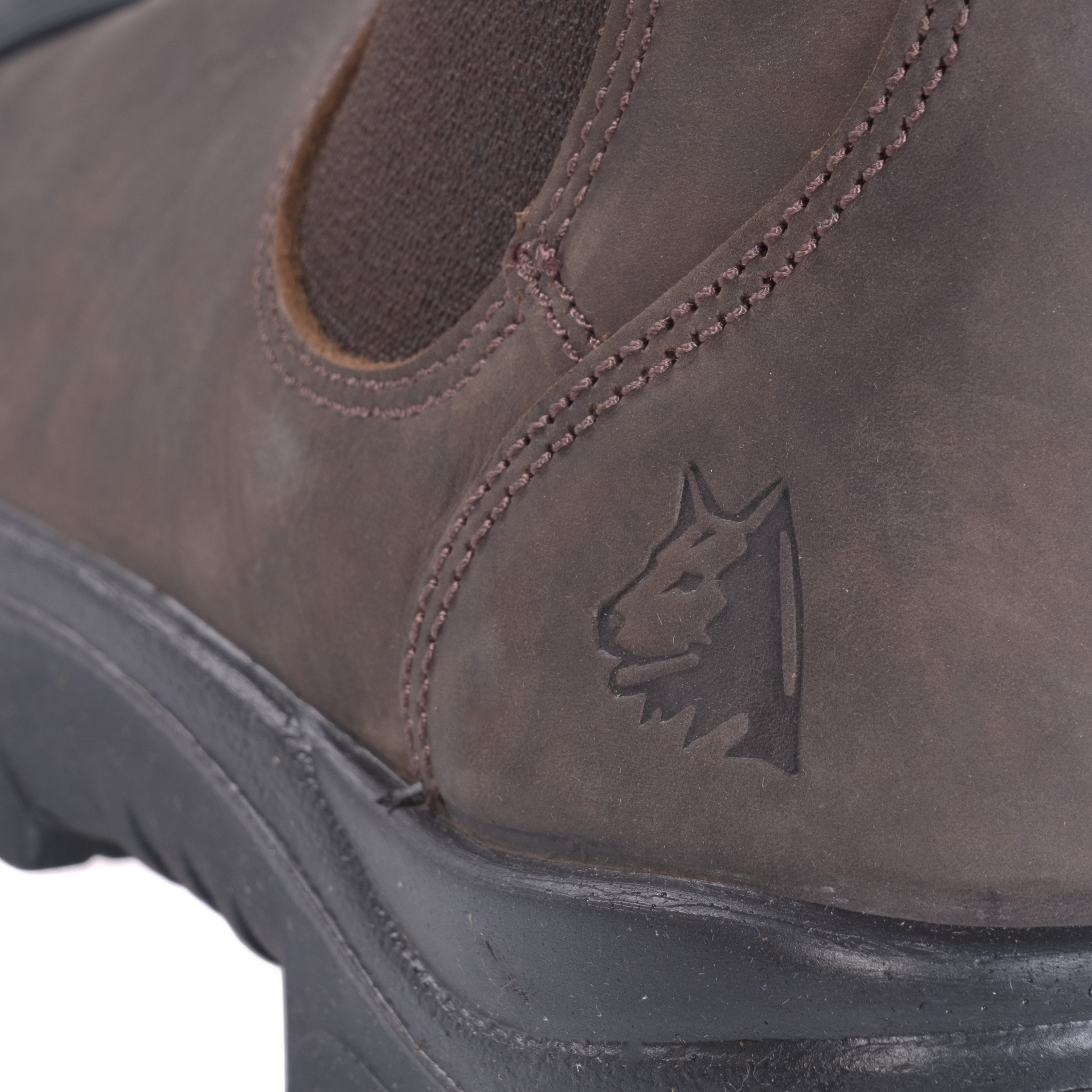 Steel Blue Hobart safety boots S3, Rustic Brown, large image number 7