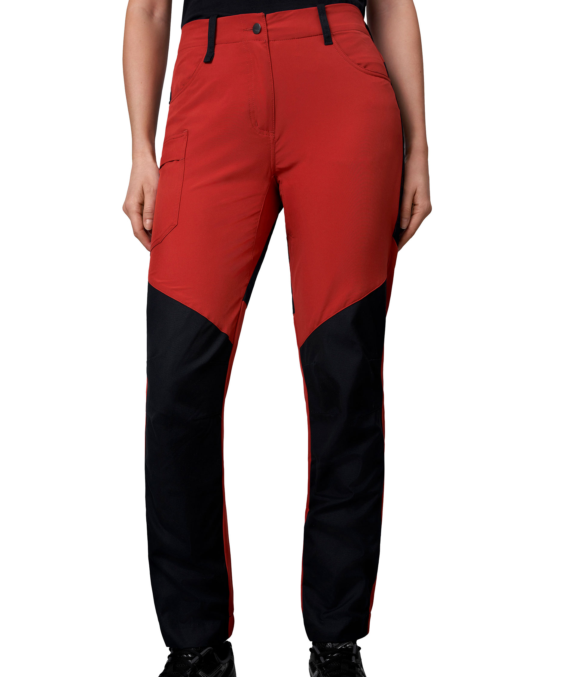 ID women's hybrid stretch pants, Burned Orange