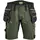 Blåkläder Striker håndværkershorts, Skovgrøn/Rust, Skovgrøn/Rust, swatch