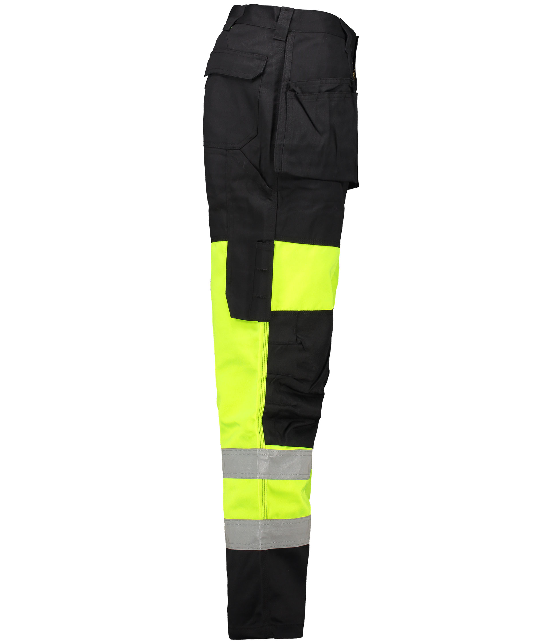 Bulldog Handwerkerhose 5738, Hi-vis Gelb/Schwarz, large image number 3