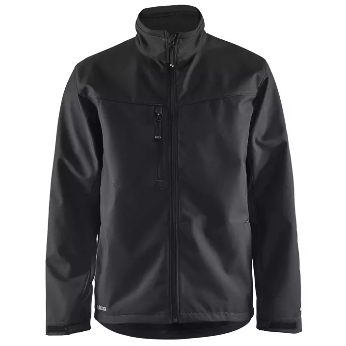 Blåkläder softshell jacket, Black, large image number 0