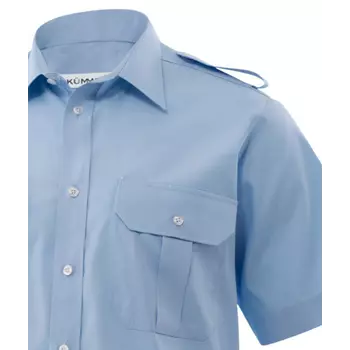 Kümmel Howard Classic fit kortærmet pilotskjorte, Lys Blå