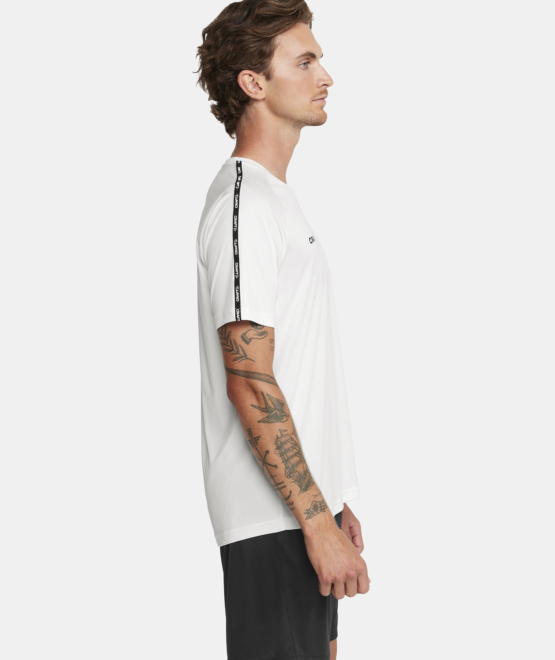 Craft Squad 2.0 Contrast Jersey T-shirt, White , large image number 3