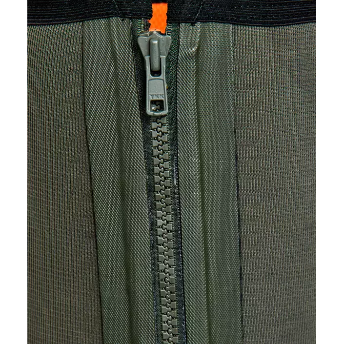 Gateway1 Woodbeater 18" 7mm zide-zip rubber boots, Dark Green, large image number 1
