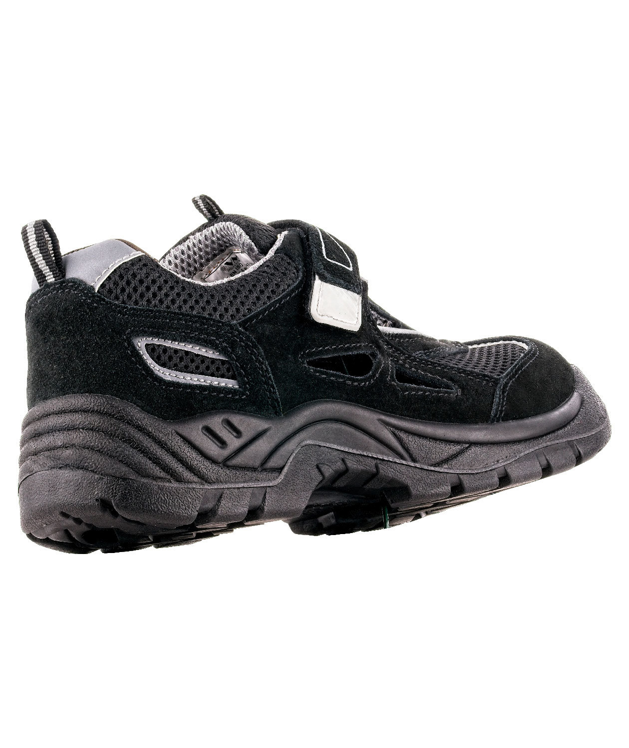 Worktime Amsterdam safety sandals S1, Black