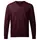 CC55 Milan stickad tröja med merinoull, Burgundy melange, Burgundy melange, swatch