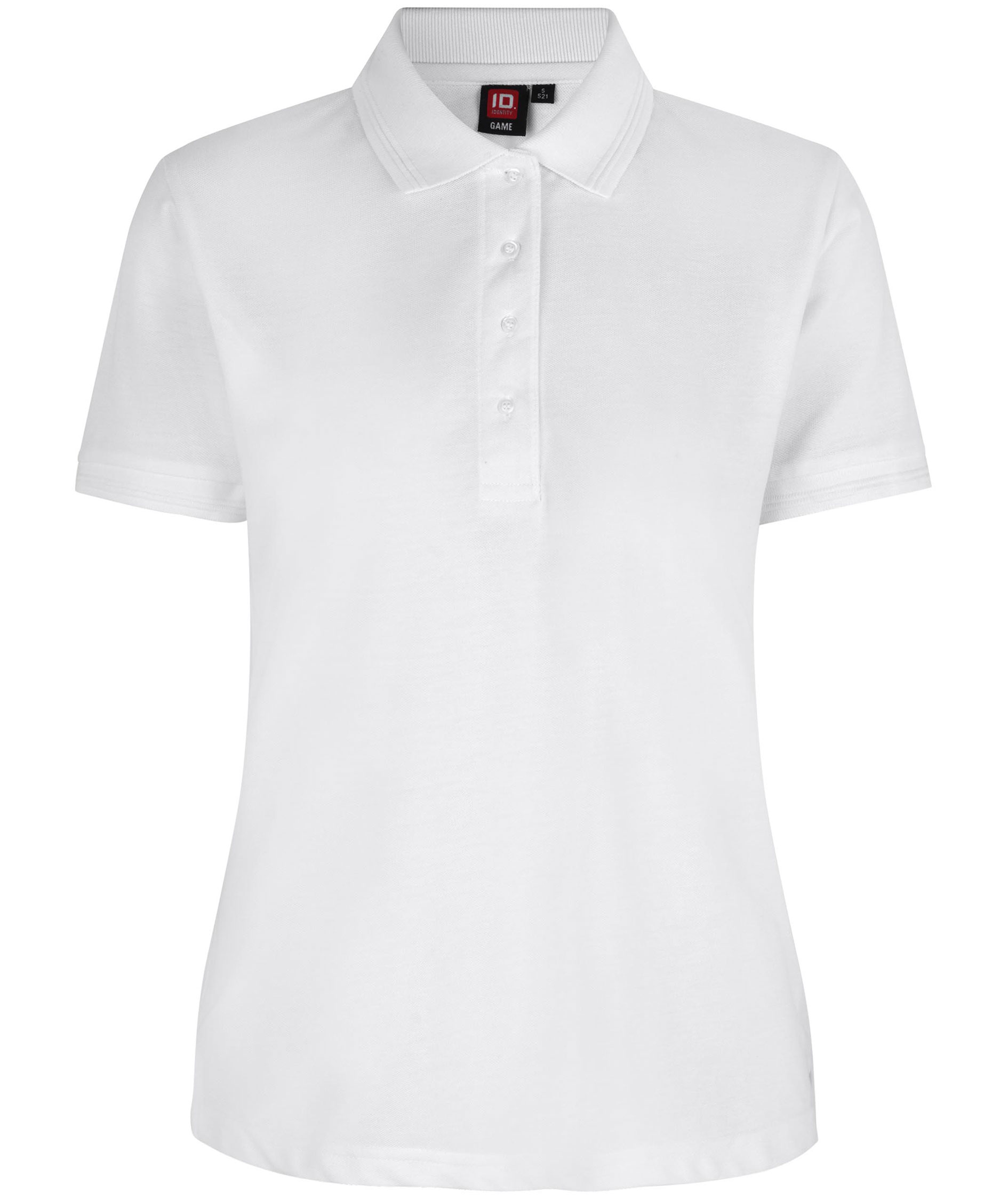 ID Klassisk women's Polo shirt, White, large image number 0