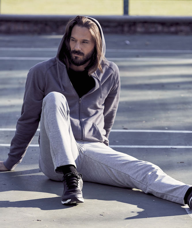 Clique Loris Kapuzensweatshirt mit Rei&szlig;verschluss, Grau, large image number 2