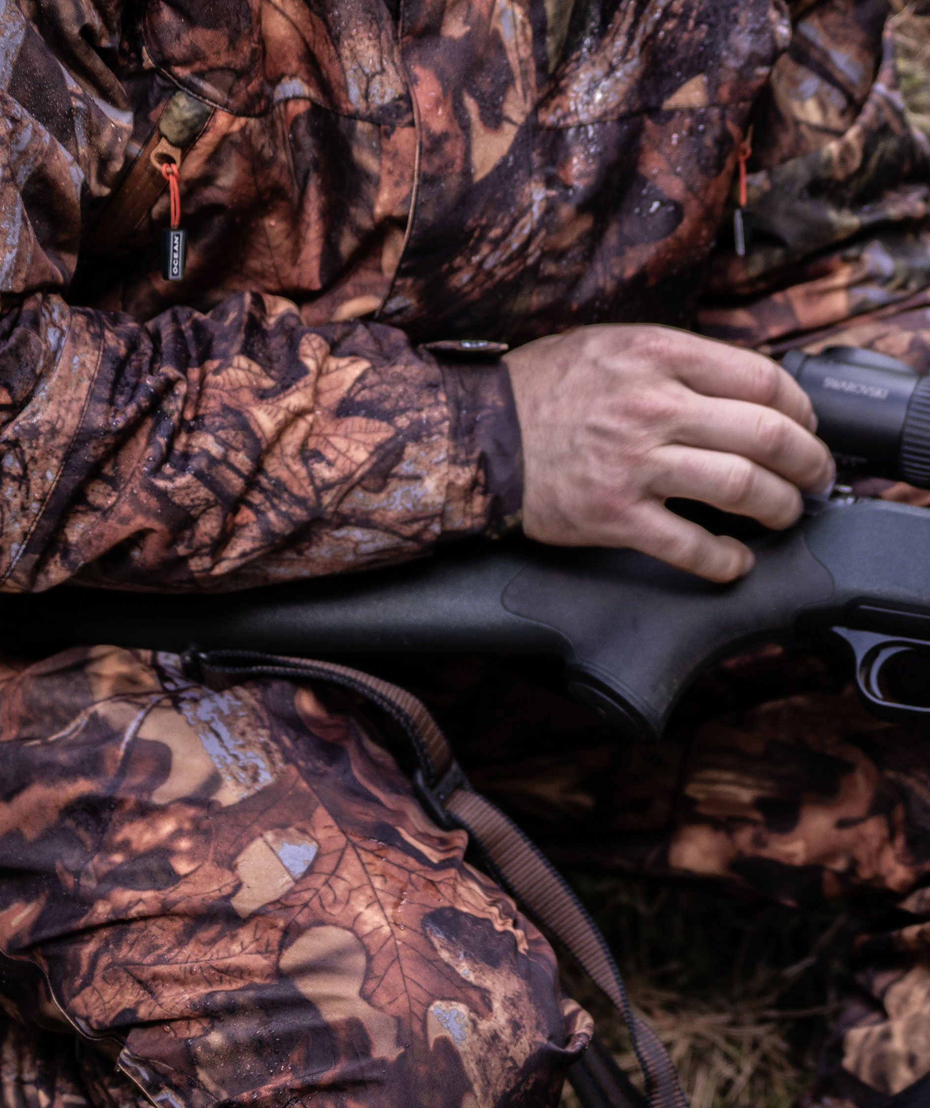 Ocean Outdoor High Performance regnjakke, Camouflage, large image number 15