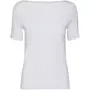 Vero Moda VMPANDA MODAL Damen T-Shirt, Bright White Vero Moda VMPANDA MODAL Damen T-Shirt, Bright White