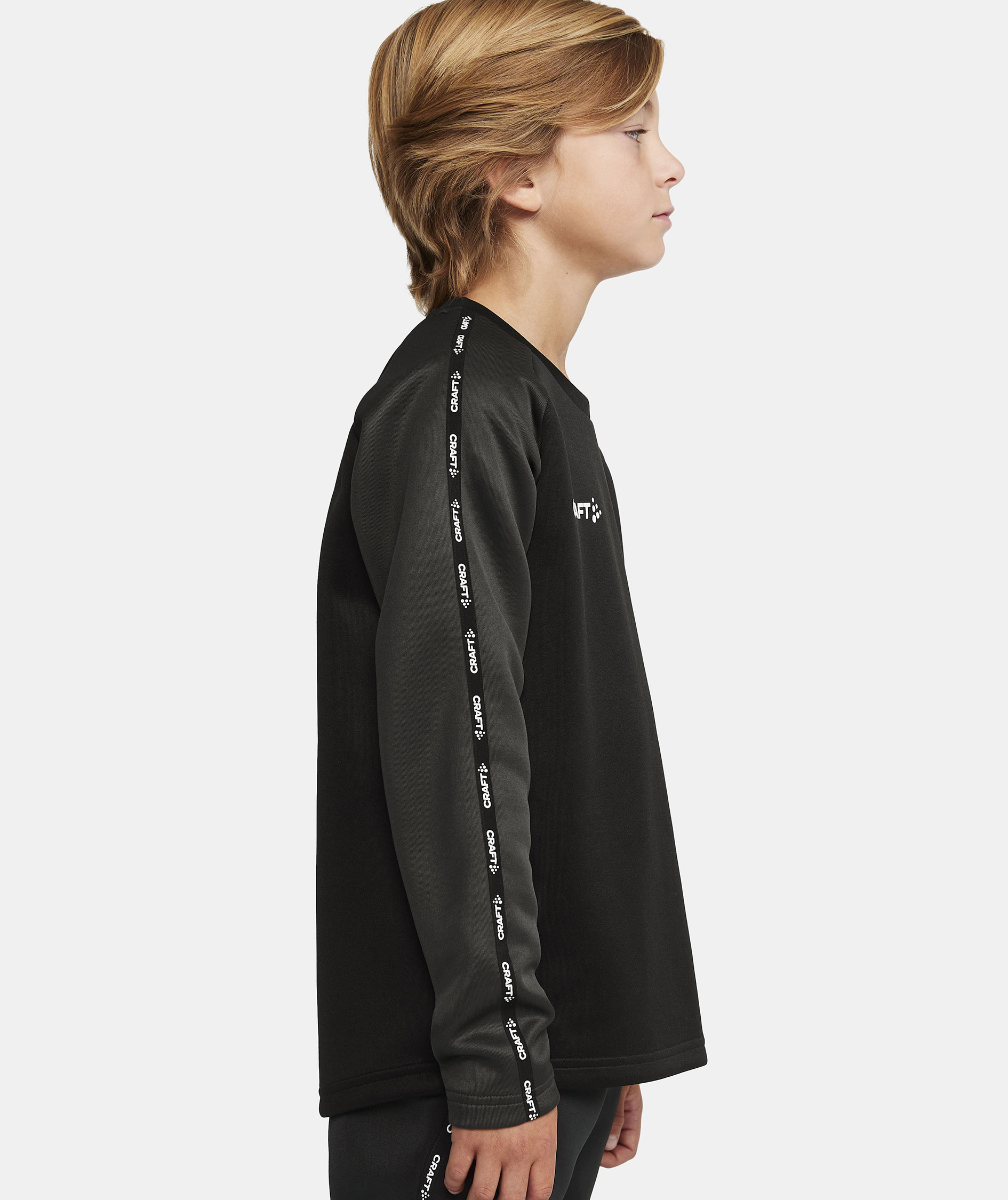 Craft Squad 2.0 training pullover for kids, Black/Granite, large image number 6