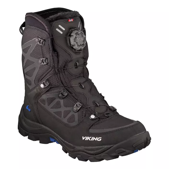 Viking Constrictor III Boa winter boots GTX, Black/Silver, large image number 0