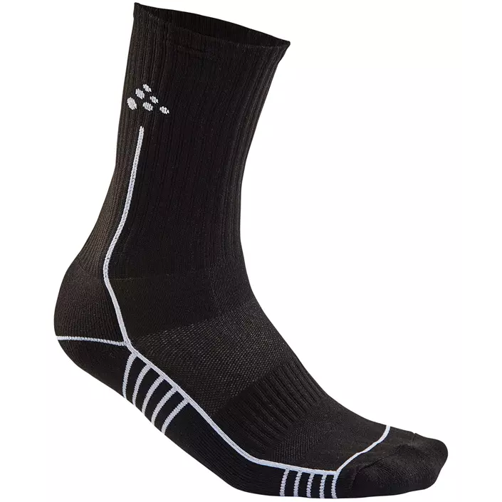 Craft Progress Mid socks, Black, large image number 0