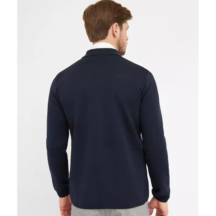 Clipper Manchester cardigan with buttons, Dark navy, large image number 2