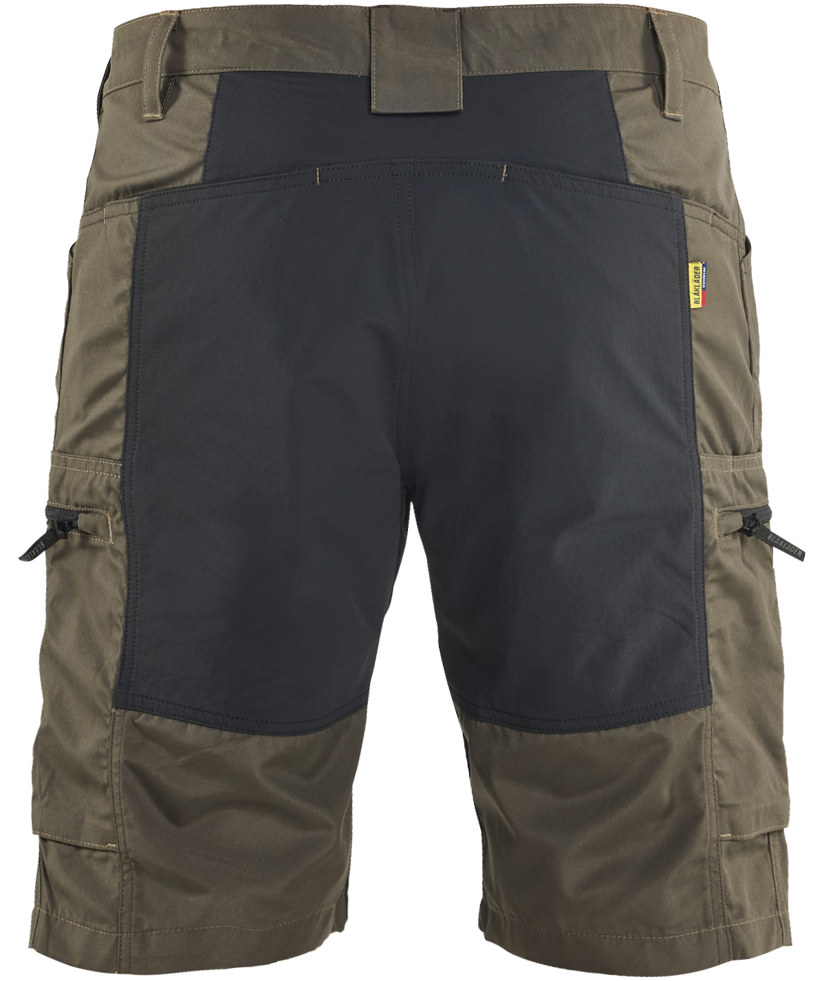 Bl&aring;kl&auml;der Unite arbejdsshorts, Olivengr&oslash;n/Sort, large image number 1