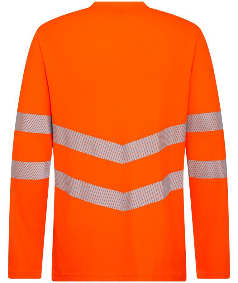 Engel Safety long-sleeved T-shirt, Hi-vis Orange, large image number 1