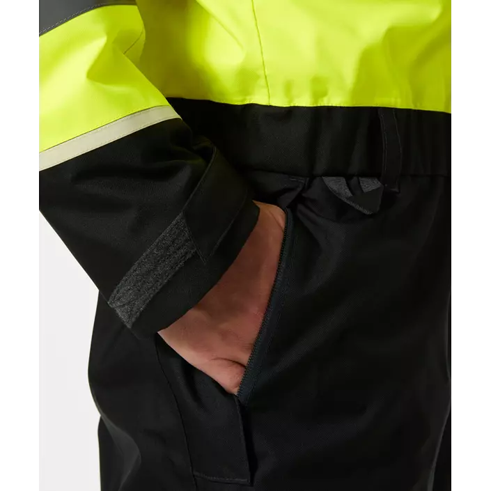 Helly Hansen UC-ME winter coverall, Hi-vis yellow/Ebony, large image number 5
