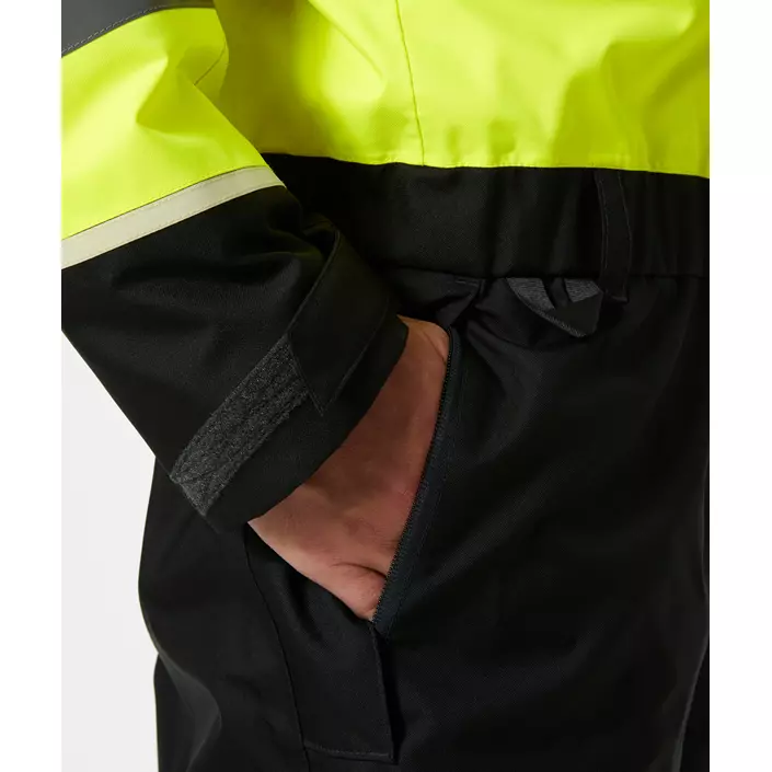 Helly Hansen UC-ME winter coverall, Hi-vis yellow/Ebony, large image number 5