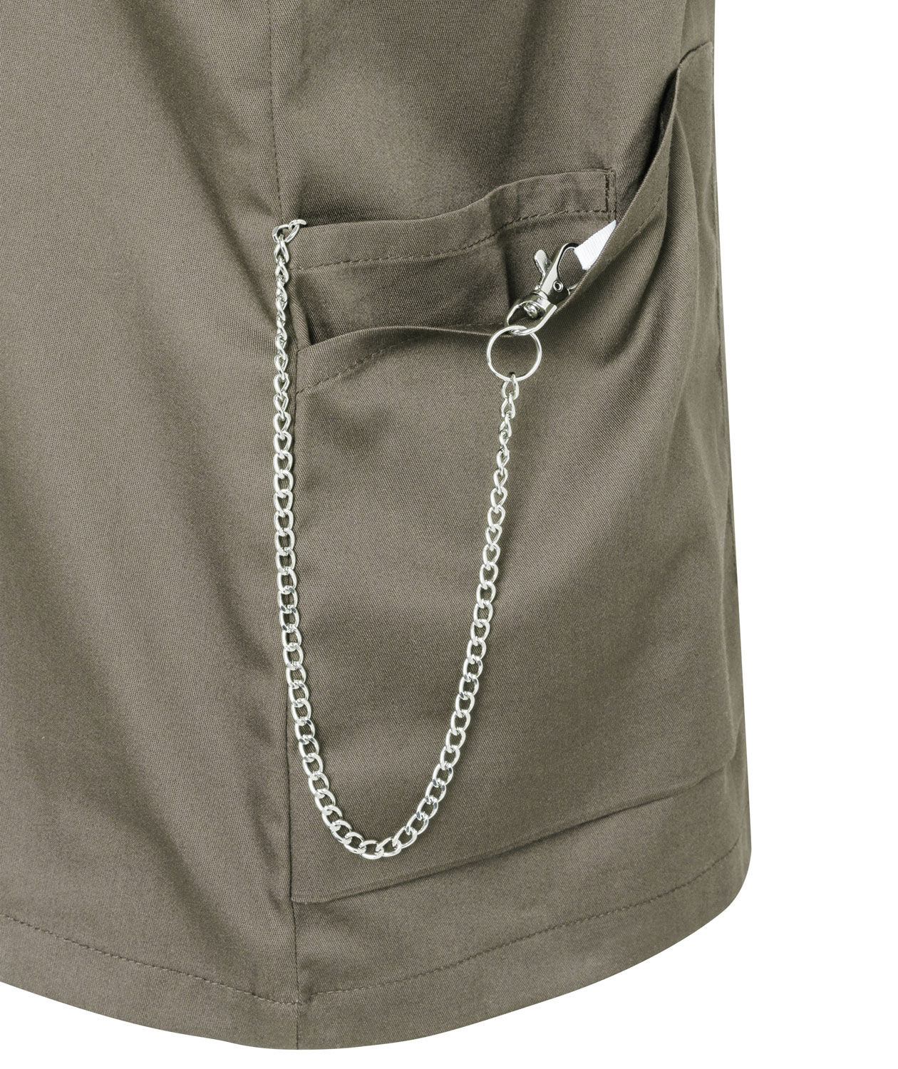 Karlowsky Essential kort&aelig;rmet dame tunika, sage, large image number 3