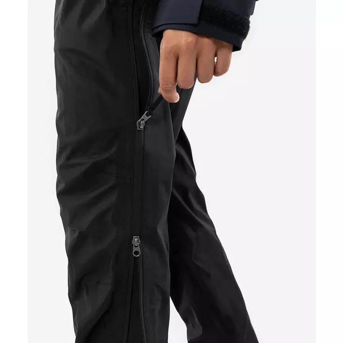 Fristads Zinc shell trousers, Black, large image number 6