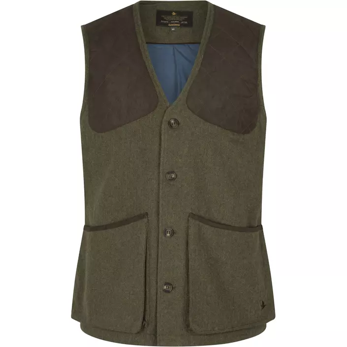 Seeland Hillside vest med uld, Moss green, large image number 0
