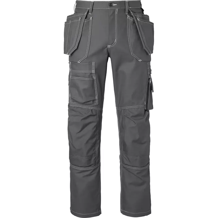 Top Swede craftsman trousers 2515, Dark Grey, large image number 0