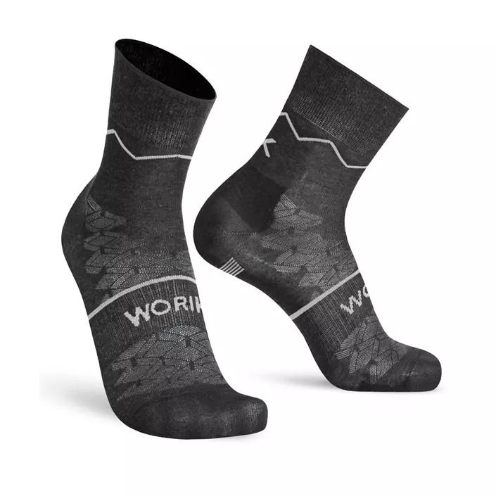 Worik This 2-pack socks, Black, large image number 0