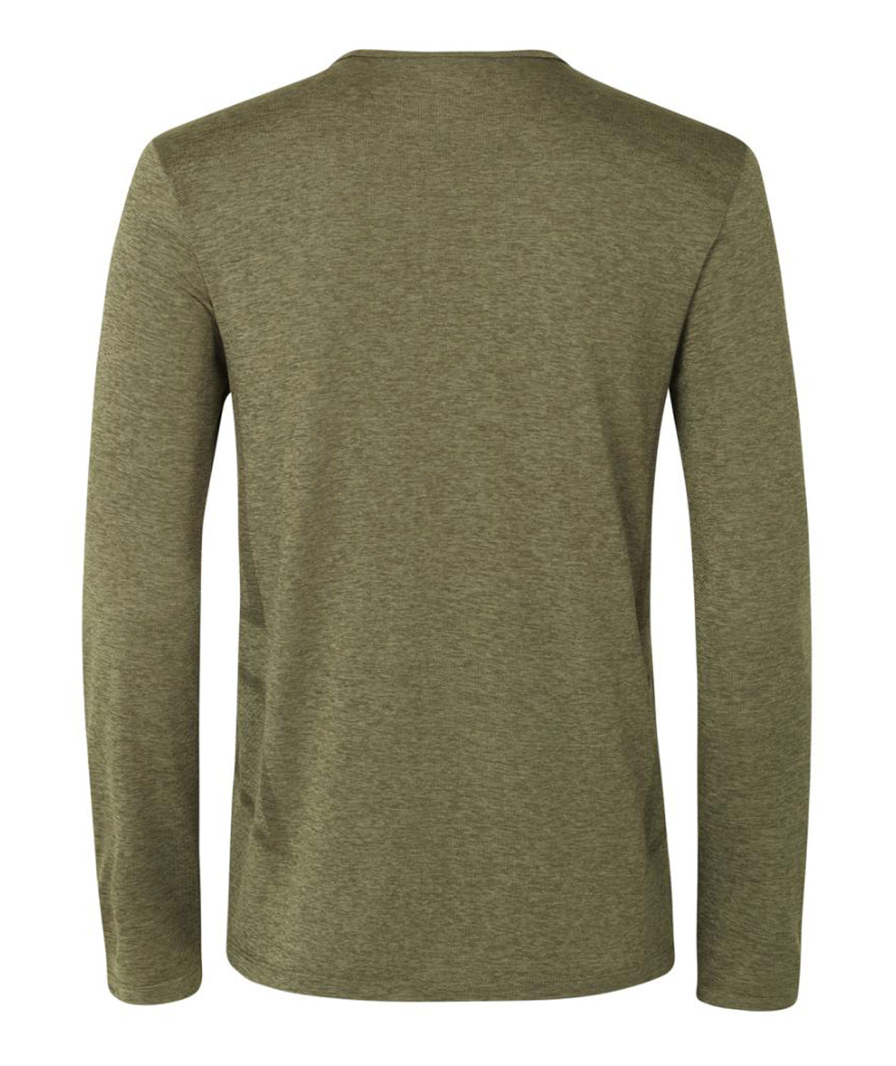 GEYSER seamless long-sleeved T-shirt, Olive melane, large image number 3