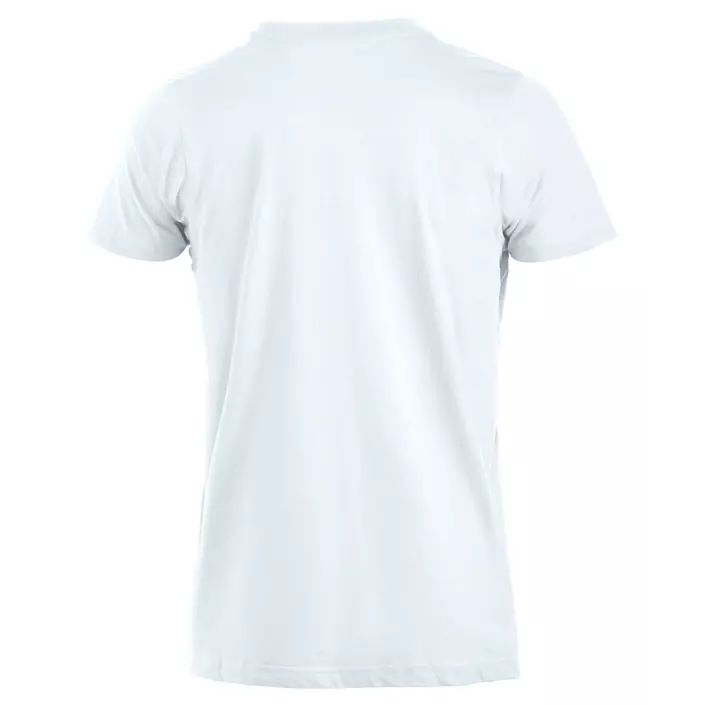 Clique Premium T-shirt, Hvid, large image number 2