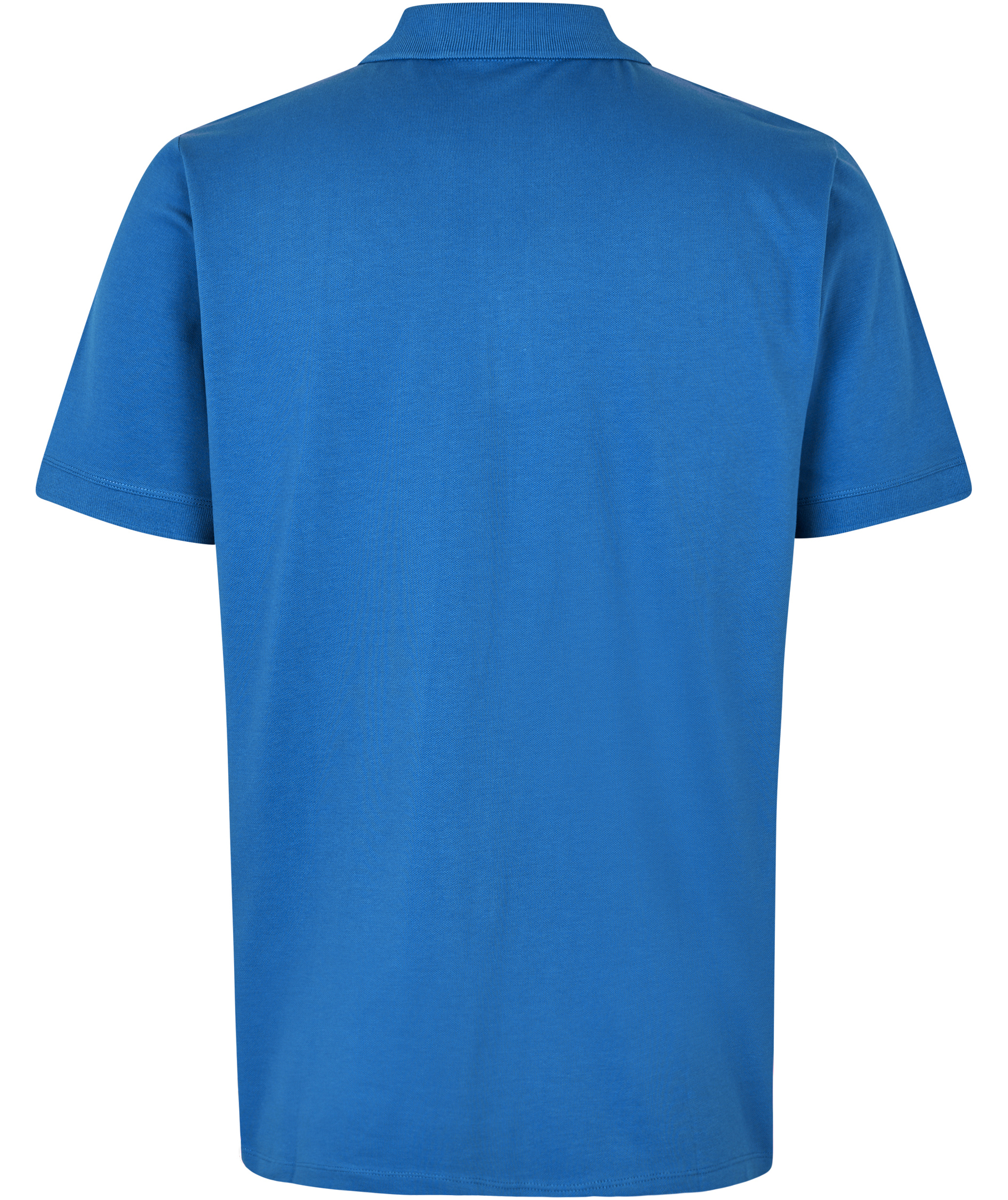 ID organic polo shirt, Azur, large image number 1