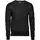 Tee Jays knitted sweater, Black, Black, swatch