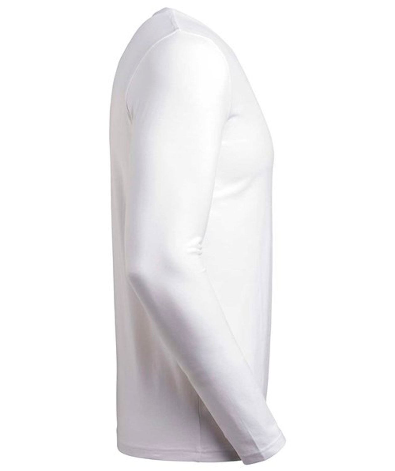 South West Leo ekologisk l&aring;ng&auml;rmad T-shirt, Vit, large image number 2